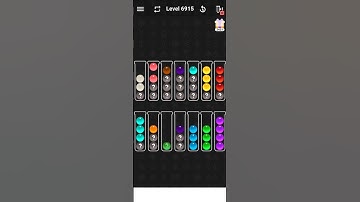 Ball Sort   Level 6915