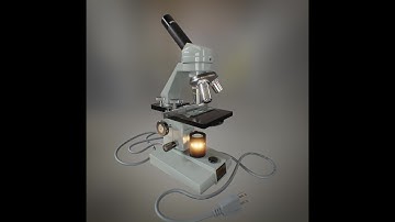 Microscope - Blender Timelapse