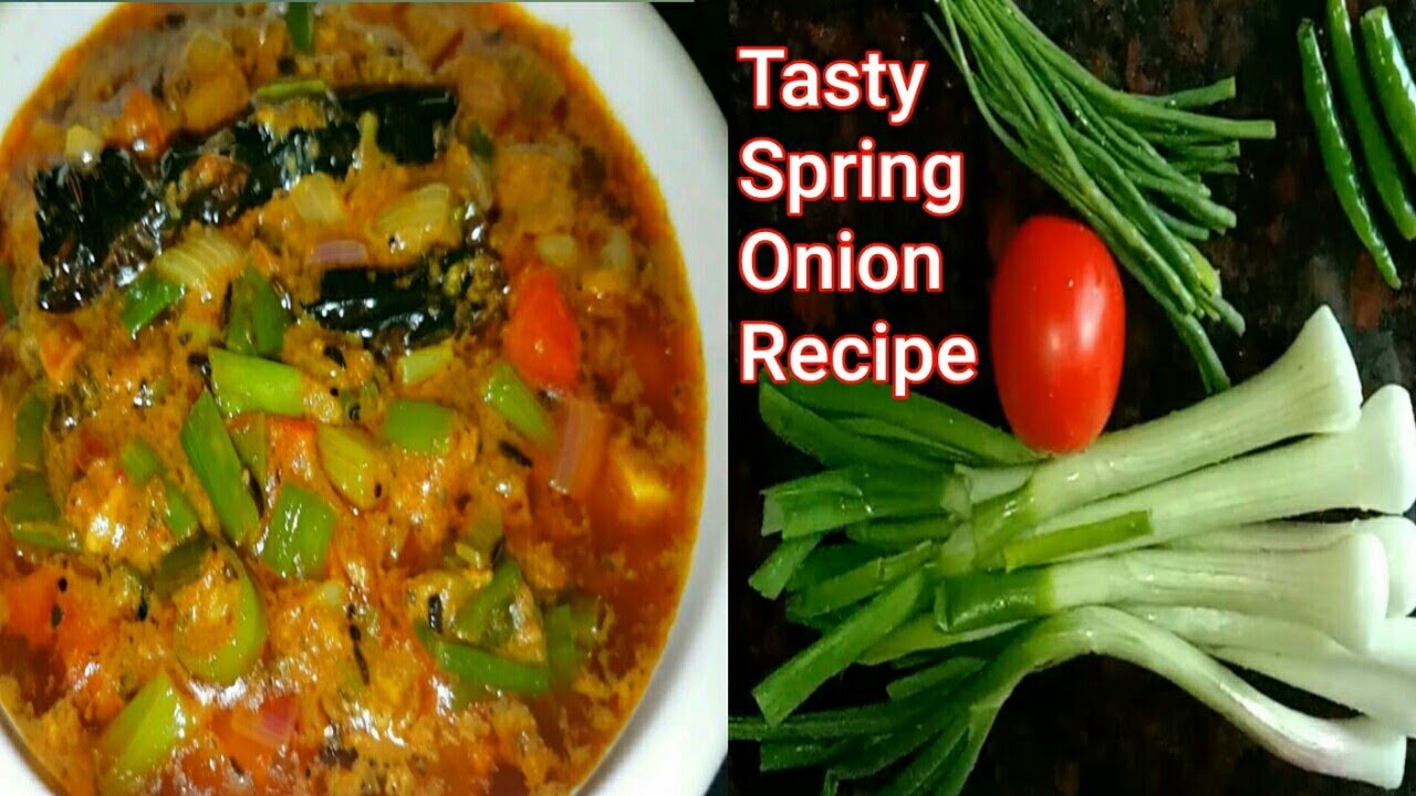 Tasty Spring Onion Recipe |Spring Onion Sabji | @Aksbela food