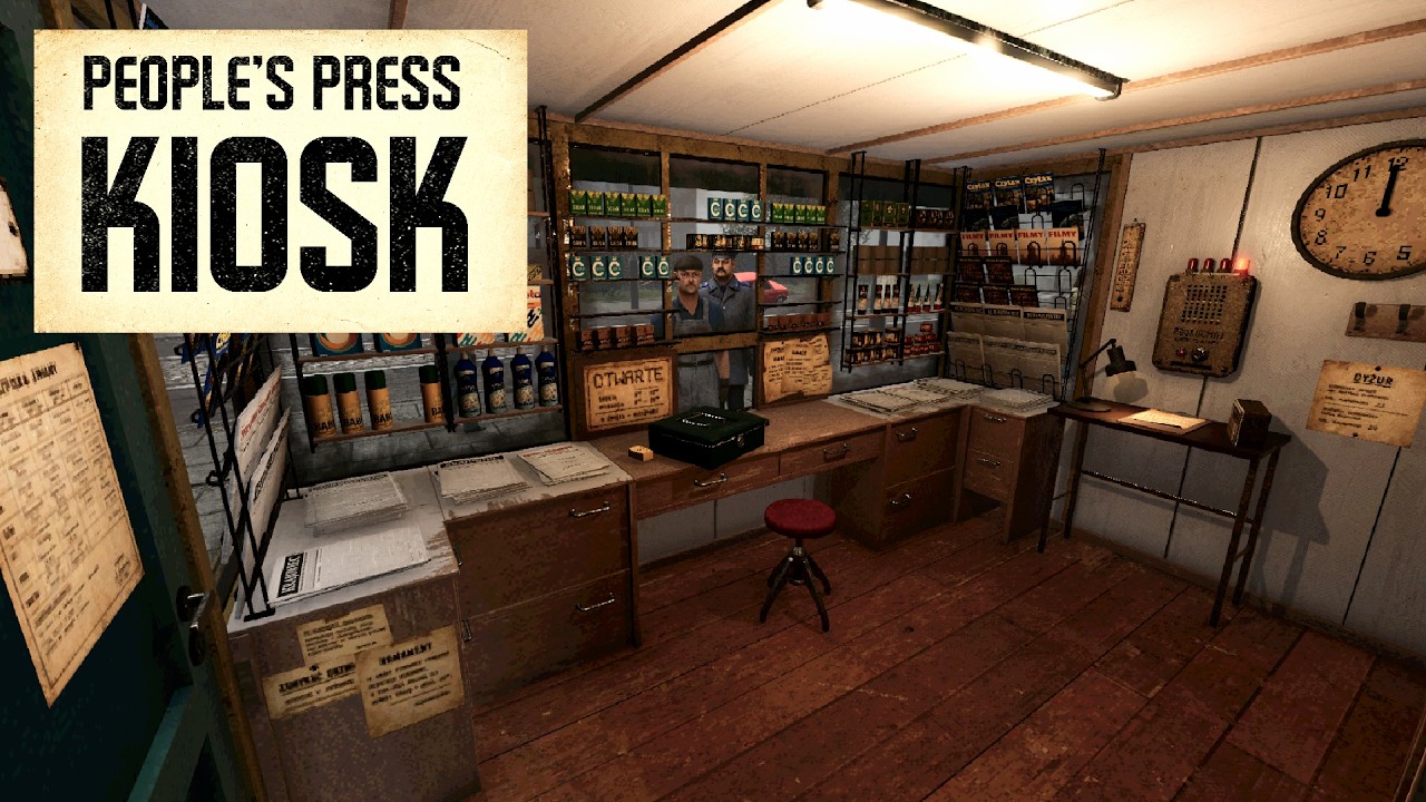 Nadchodzi polskie Papers, Please? People’s Press Kiosk to gra o prowadzeniu kiosku w komunistycznej Polsce