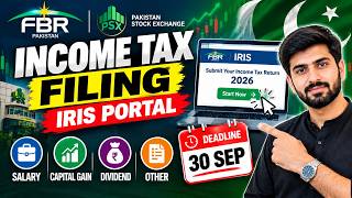 Income Tax Return 2026 as a PSX Investor | FBR IRIS Complete Filing Guide