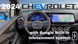 2024 Chevrolet Blazer EV with Google Builtin infotainment system
