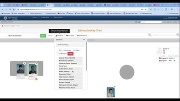 Synergy- Customizing Seating Charts