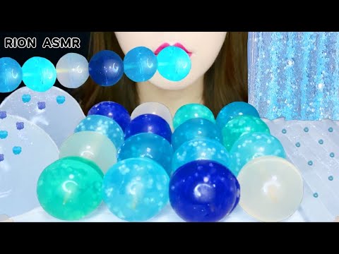 【ASMR】【咀嚼音 】JELLY PARTY ゼリー特集 MUKBANG 먹방 食べる音 EATINGSOUNDS NOTALKING POPPINGCANDY JELLYNOODLE