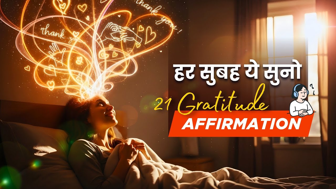 Har Subah Ye 21 Gratitude Affirmations Suno! | Zindagi 360° Badal Jayegi ✅ | #morningaffirmations