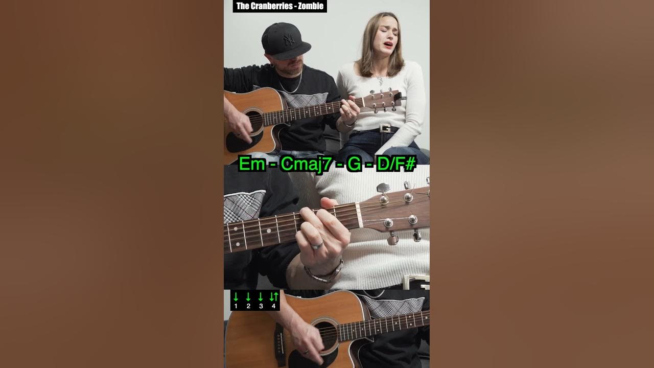 The Cranberries Zombie Guitar Cover Tutorial (TAB) 🎸🎙🎵 YouTube