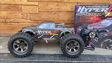 BREAK-IN engine turbo hyper 30 - MONSTER TRUCK NITRO ENGINE