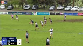 Rd 17 Hostplus Sanfl Snapshot - Souths Damon Freitag Intercepts And Snaps Goal