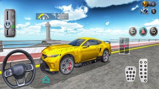 Driving Yellow Supercar Near Lighthouse | 3D Driving Class Android screenshot 2