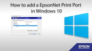 How to Add a EpsonNet Print Port screenshot 3