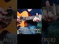 Happy encount(TRUE)【リアデイルの大地にて】/かねちは(カネコチハル)soro guitar