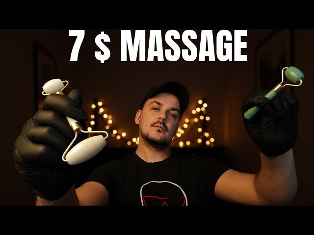ASMR Facial Massage Roleplay ⭐ Massage + Rollers