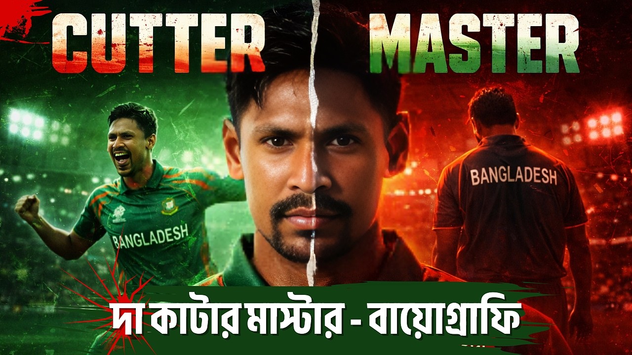 মুস্তাফিজুর রহমান - দা কাটার মাস্টার | Mustafizur Rahman Biography | 