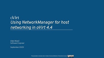 Using NetworkManager for host networking in oVirt 4 4