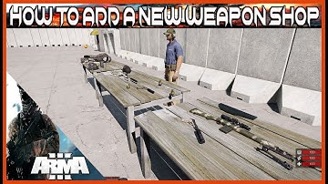 HOW TO ADD A NEW WEAPON SHOP - Altislife v5.0