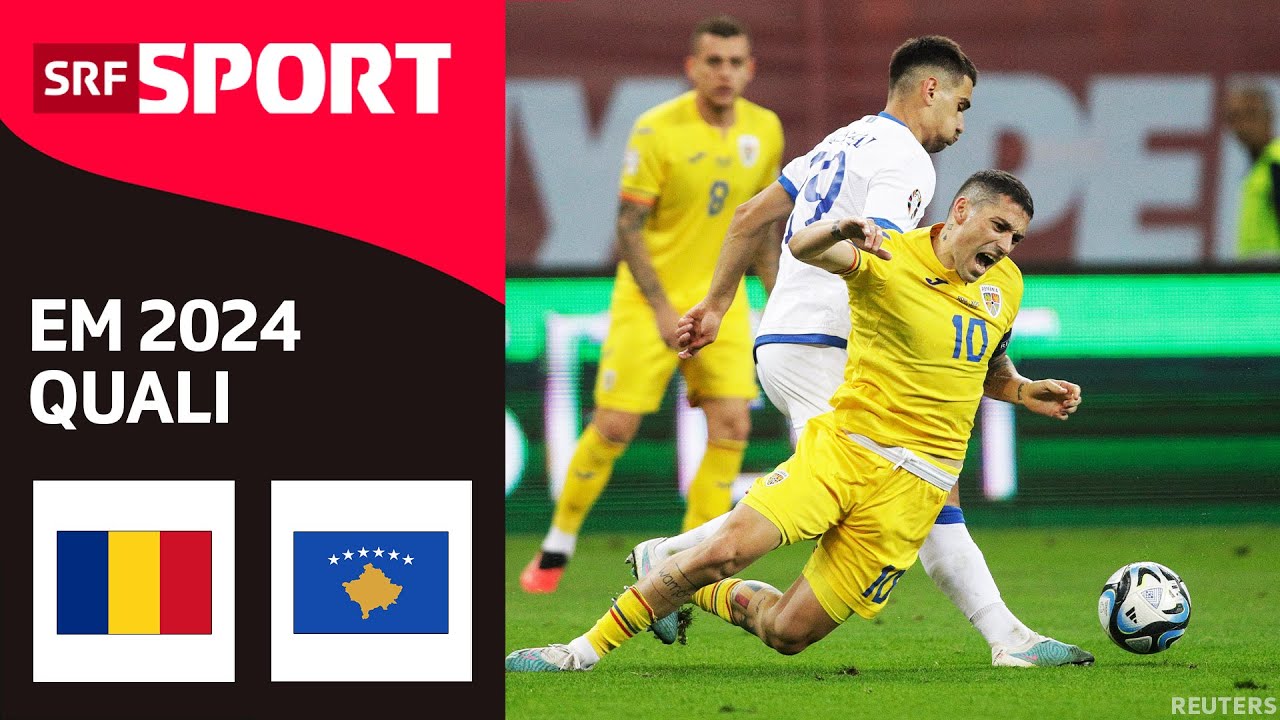 Rote Karte and Fan-Eklat! Rumänien - Kosovo Highlights - EM-Qualifikation 2024 SRF Sport