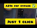 A21s frp bypass by unlock tool just one click...