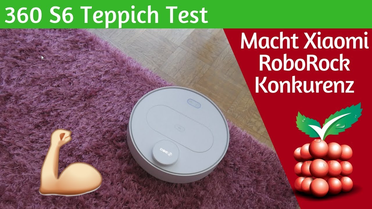 360 S6 Saugroboter Der Teppich Test Deutsch Youtube