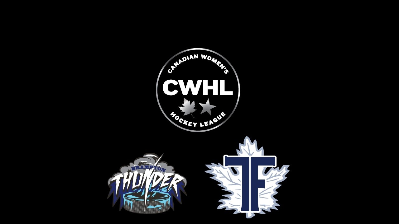 2016-17 CWHL Season: Brampton Thunder at Toronto Furies - October 29