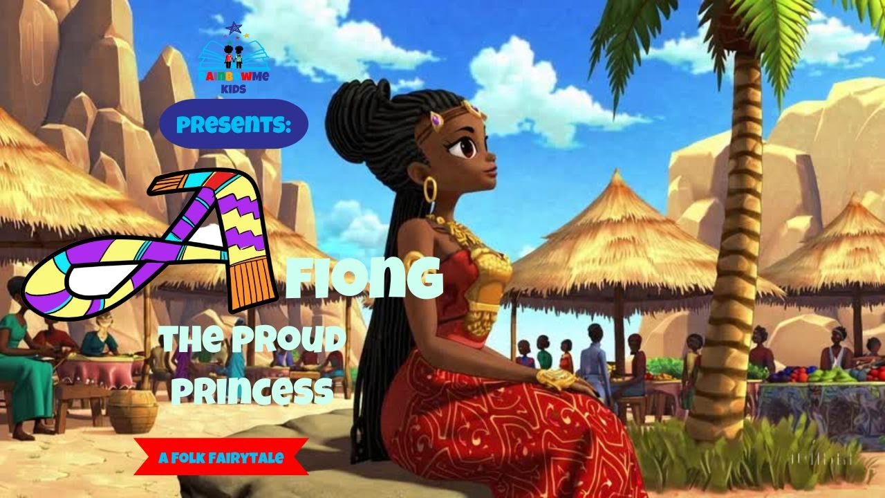 🌟 **The Magical Tale of Afiong The Proud Princess!** 👑✨ | A RainbowMe Kids Folk Fairytale