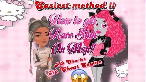 How to get rare skin on MSP 2024// NOT PATCHED// NO CHARLES OR CHEAT ENGINE
