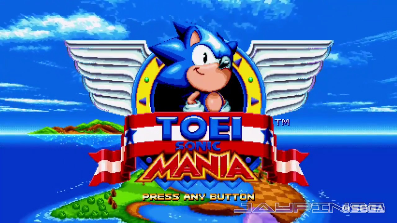 TOEI Sonic Mania ft. Mecha Green Hill, Big Arms Mk II, & Custom HUD || Mod Showcase! (60 FPS)