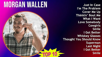 Thumbnail of Morgan Wallen 2025 MIX Playlist - Just In Case, I'm The Problem, Cover Me Up, Thinkin’ Bout Me