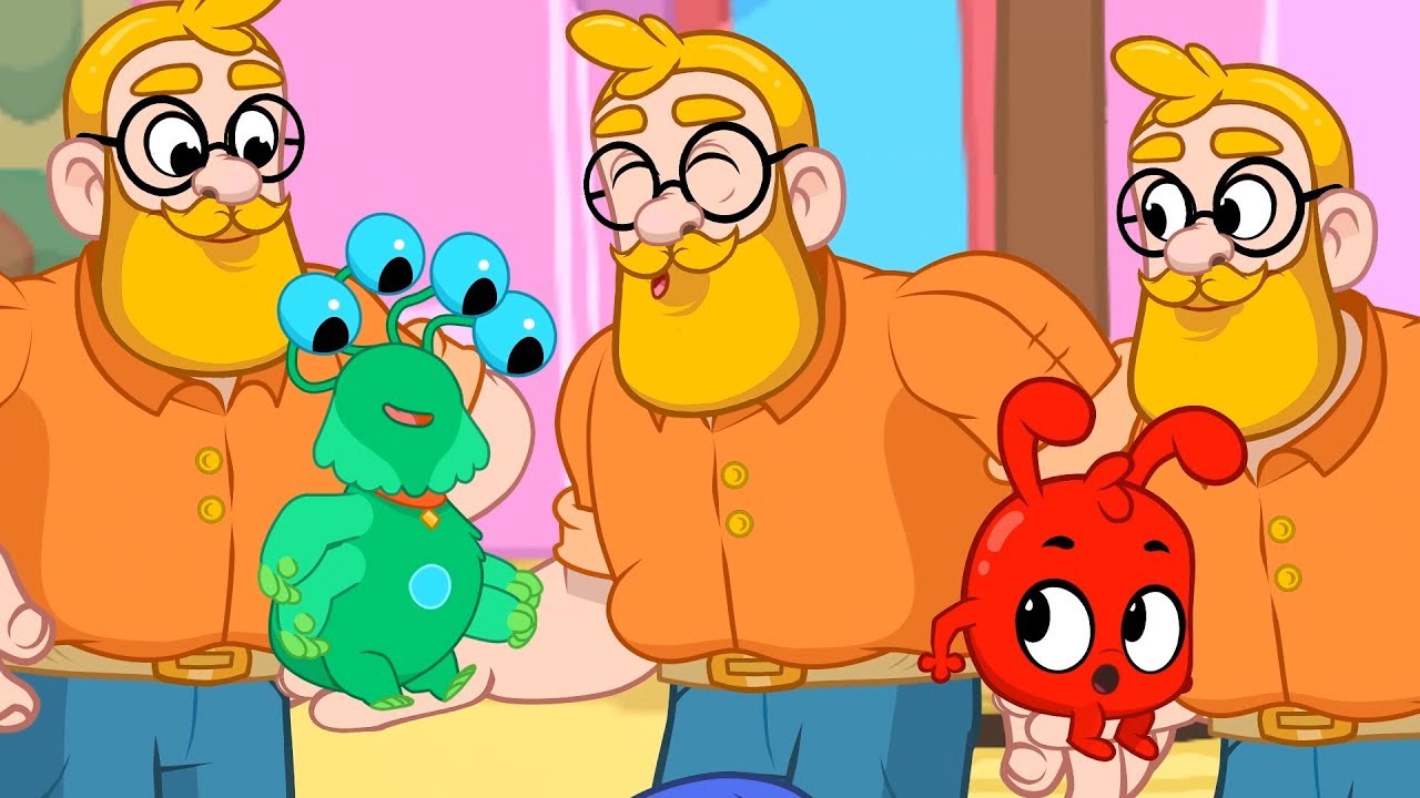Double Daddy - My Magic Pet Morphle | Cartoons For Kids | Morphle's Magic Universe |