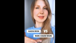 HAEM Iron vs NON-HAEM Iron | make sure you don’t develop iron deficiency anemia!