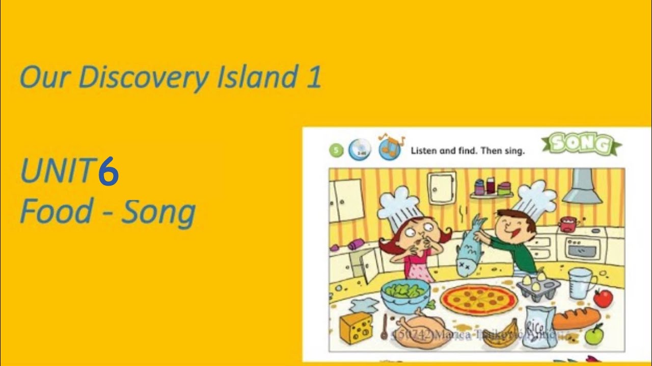 2. razred (Our Discovery Island 1) Pearson, Unit 6 Food-Song - YouTube