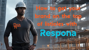 How to get your brand on the top of listicles with Respona