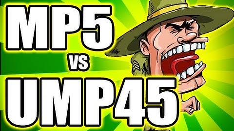 MW3 Tips & Tricks: MP5 vs UMP45 - BEST SMG to use in MW3? (Modern Warfare 3 Gameplay)