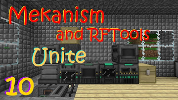 Minecraft 1.10.2 - Mekanism and RFTools Unite Part 10 - Not Enough Oxygen!