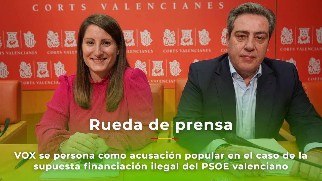 VOX se persona como acusación popular en el caso de supuesta ...