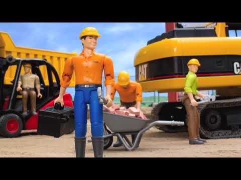 Игрушка Фигурка человека в голубых джинсах, 11см BRUDER (60006)