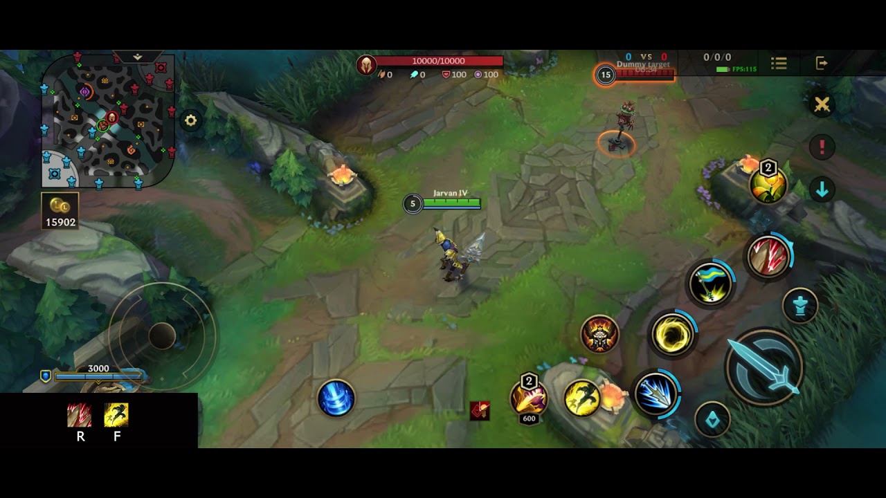 WILD RIFT - Jarvan IV R Flash Combo