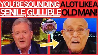 Giuliani Loses His Mind On Live Tv, Piers Morgan Stunned
