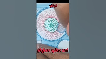 How many rotations did the pen make in total? ?? #Spirograph #2024 #shorts#art #shortvideo