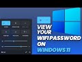 How to See WiFi Password in Laptop Windows 11 | No Software Needed
