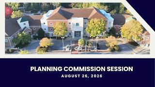 Planning Commission Meeting - Aug 26, 2026