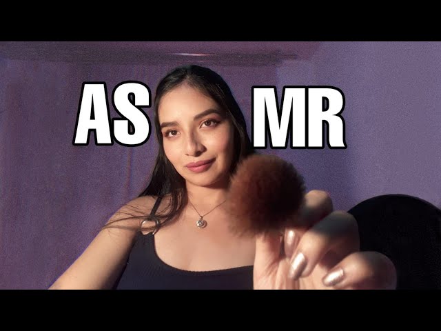 ASMR- duerme en menos de 10 min con brochas 😍😴#Asmrenespañol #brochas #relajación