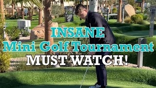 INSANE Mini Golf Tournament at Tiger Wood’s Mini Golf Course - MUST WATCH!