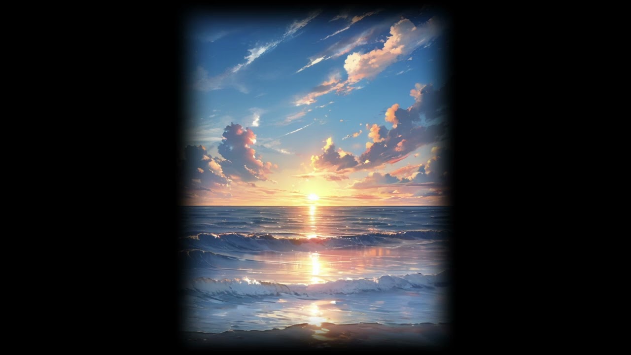 sunset over the horizon  - saikua