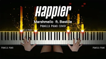 Marshmello ft. Bastille - Happier | Piano Cover by Pianella Piano