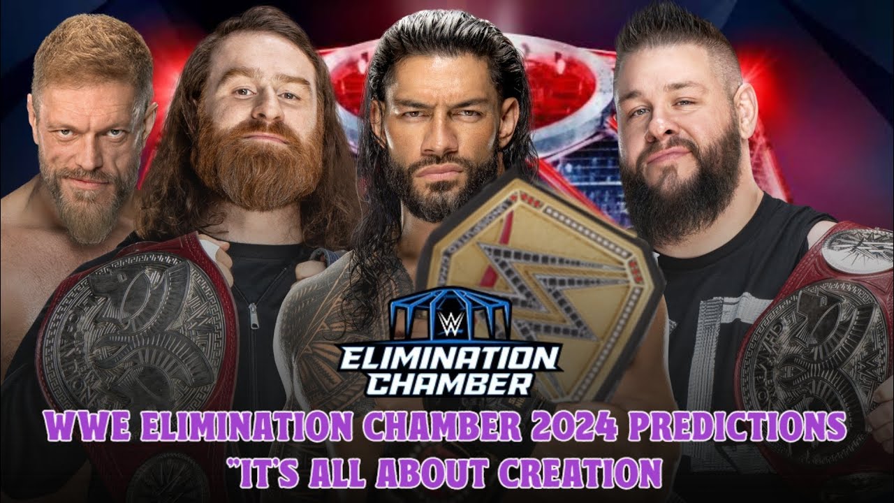 WWE ELIMINATION CHAMBER 2024 PREDICTIONS YouTube
