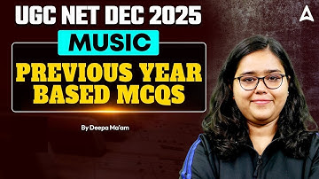UGC NET Music | UGC NET Music Paper 2 Previous Year Based MCQs | UGC NET Music By Deepa Ma