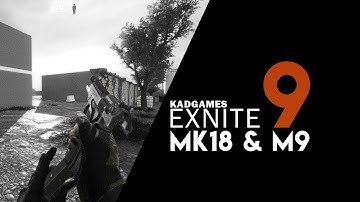 [Unity3D] [FPS] Exnite - DD MK18, M9 Preview