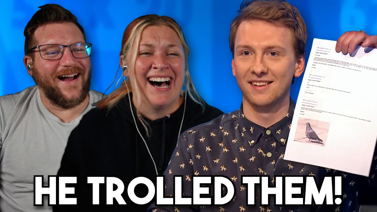 Joe Lycett Is a COMEDY GENIUS! – Hilarious Emails On 8 Out of 10 Cats | Americans React