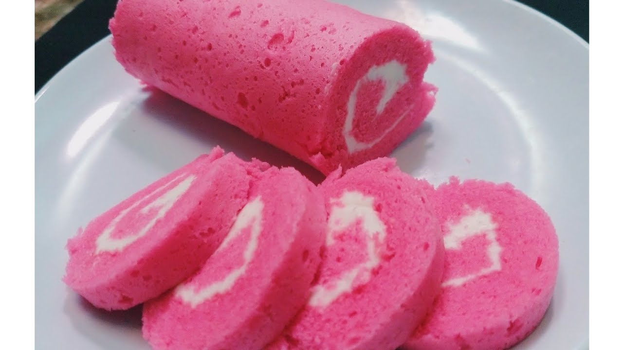 BOLU GULUNG KUKUS RASA STRAWBERRY 