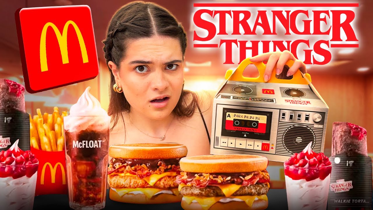 AVALIANDO O COMBO STRANGER THINGS DO MC DONALDS * VALE O HYPE? 